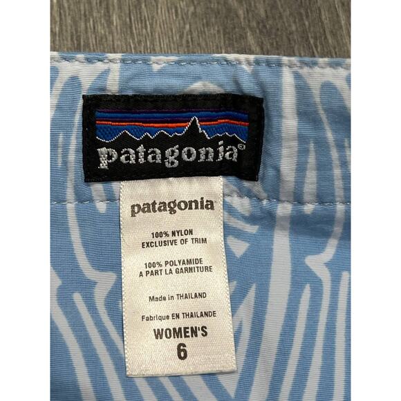 Patagonia Womens Blue Button Out Boardie Skirt wrap up 6 A003945 - Picture 6 of 10